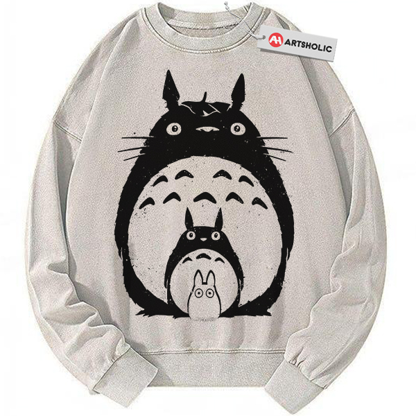 My Neighbor Totoro Sweatshirt, Studio Ghibli Sweatshirt, Anime Sweatshirt, Vintage Sweatshirt