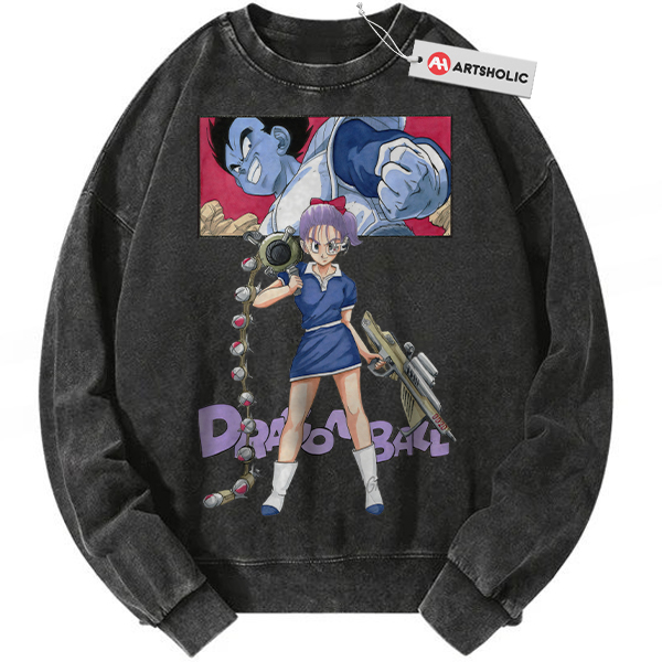 Vegeta Sweatshirt, Bulma Sweatshirt, Dragon Ball Sweatshirt, DBZ Sweatshirt, Anime Sweatshirt, Vintage Sweatshirt