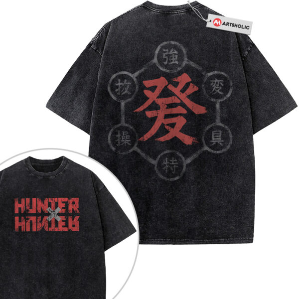Hunter x Hunter Shirt, HxH Shirt, Anime Shirt, Vintage T-Shirt 2-Sided