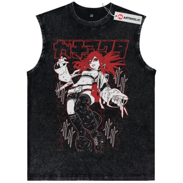 Riyo Reaper Tank Top, Gachiakuta Tank Top, Anime Tank Top, Vintage Tank Top