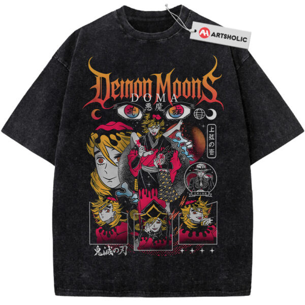 Doma Shirt, Demon Slayer Shirt, Kimetsu no Yaiba Shirt, Anime Shirt, Vintage Tee