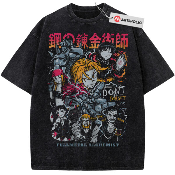 Fullmetal Alchemist Shirt, Anime Shirt, Vintage Tee