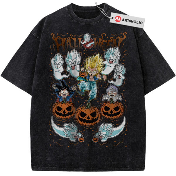 Gotenks Halloween Shirt, Trunks Shirt, Son Goten Shirt, Dragon Ball Shirt, DBZ Shirt, Anime Shirt, Vintage Tee