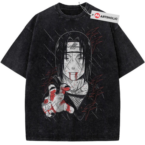 Itachi Uchiha Shirt, Akatsuki Shirt, Naruto Shirt, Anime Shirt, Vintage T-Shirt