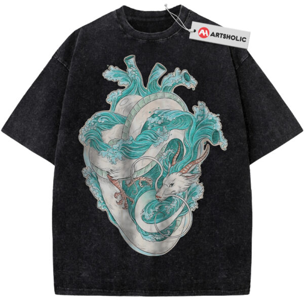 Haku Dragon Shirt, Spirited Away Shirt, Studio Ghibli Shirt, Anime Shirt, Vintage T-Shirt