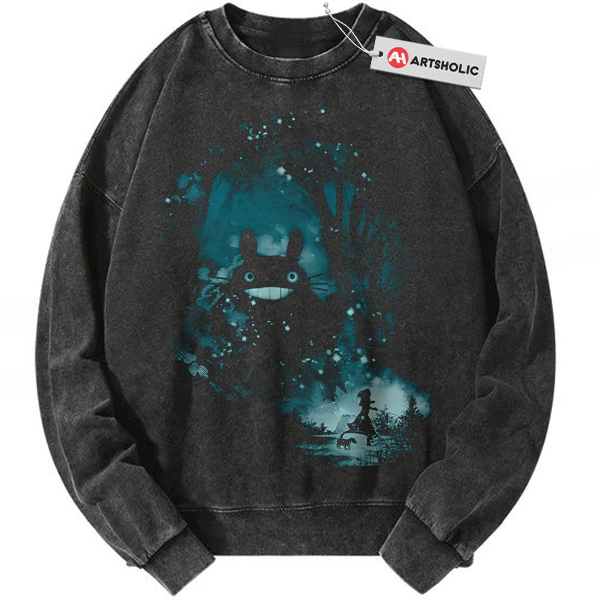 My Neighbor Totoro Sweatshirt, Studio Ghibli Sweatshirt, Anime Vintage Sweatshirt