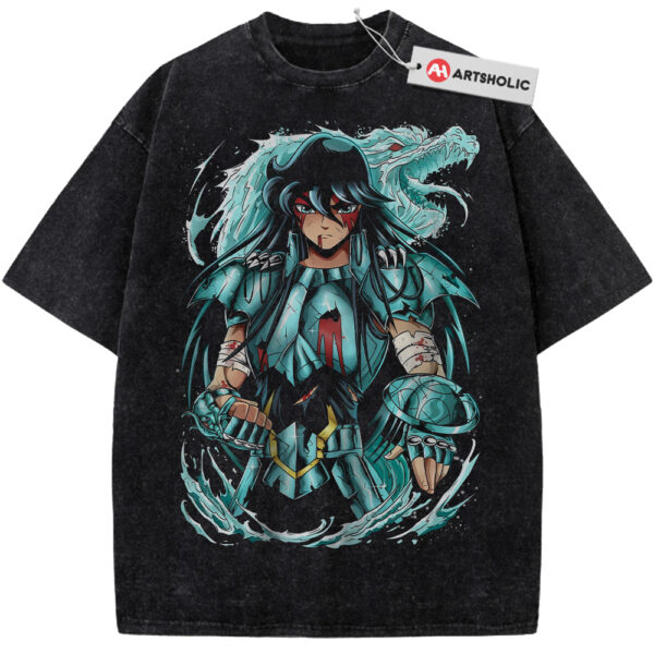 Dragon Shiryu Shirt, Saint Seiya Shirt, Anime Shirt, Vintage T-Shirt