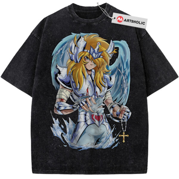 Cygnus Hyoga Shirt, Saint Seiya Shirt, Anime Shirt, Vintage Tee