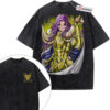 Aries Mu Shirt, Saint Seiya Shirt, Anime Shirt, Vintage T-Shirt 2-Sided