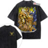Taurus Aldebaran Shirt, Saint Seiya Shirt, Anime Shirt, Vintage T-Shirt 2-Sided