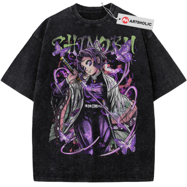 Shinobu Kocho Shirt, Demon Slayer Shirt, Anime Shirt, Vintage T-Shirt