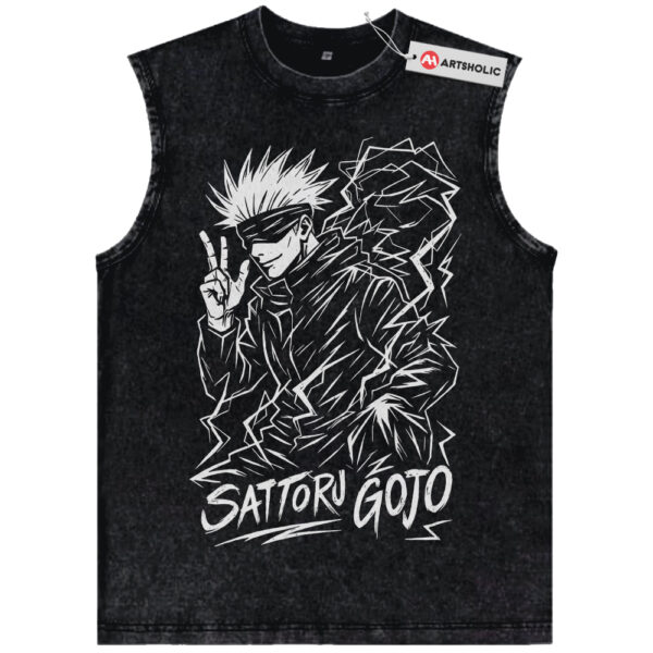 Satoru Gojo Tank Top, Jujutsu Kaisen Tank Top, Anime Tank Top, Vintage Tank Top