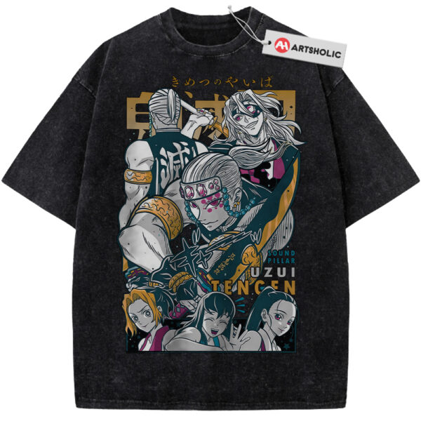 Tengen Uzui Shirt, Demon Slayer Shirt, Anime Shirt, Vintage T-Shirt
