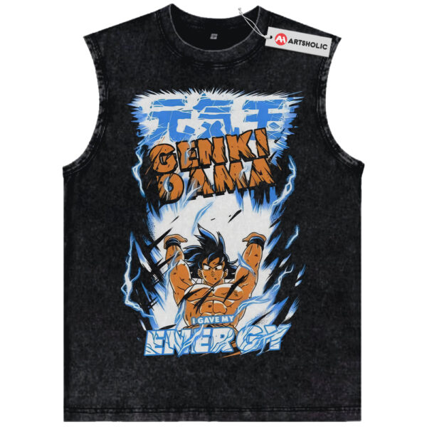 Son Goku Tank Top, Dragon Ball Tank Top, DBZ Tank Top, Anime Tank Top, Vintage Tank Top