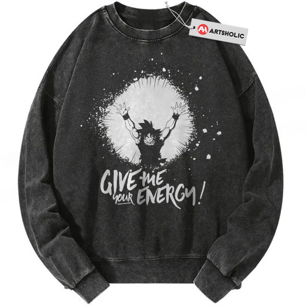 Son Goku Sweatshirt, Dragon Ball Sweatshirt, DBZ Sweatshirt, Anime Sweatshirt, Vintage Sweatshirt