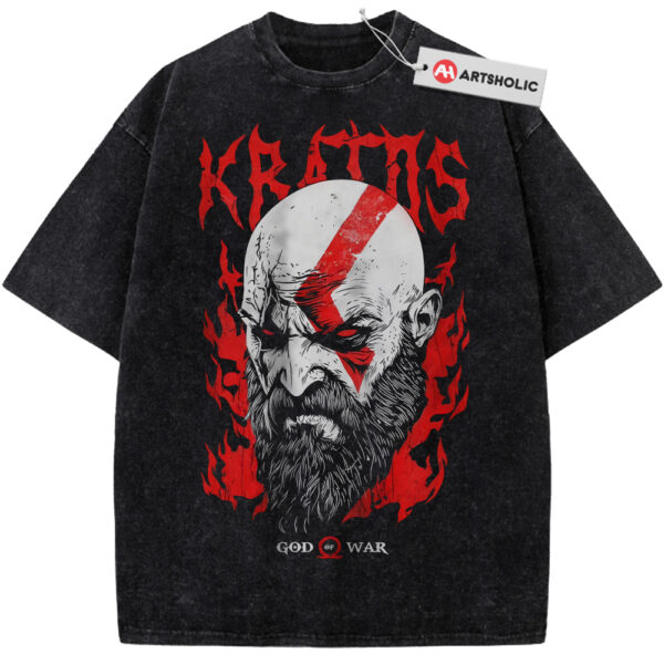 Kratos Shirt, God of War Shirt, Game Shirt, Vintage T-Shirt