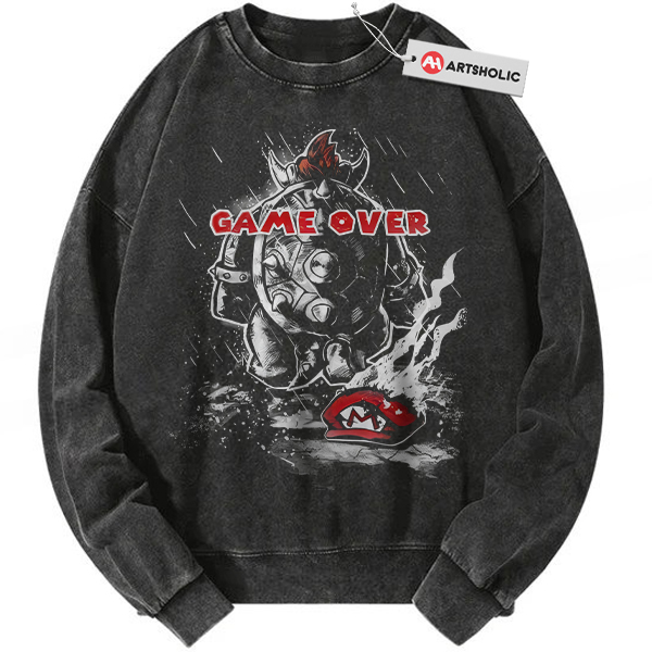 Super Mario Sweatshirt, Super Smash Bros Sweatshirt, Game Sweatshirt, Anime Sweatshirt, Vintage Sweatshirt