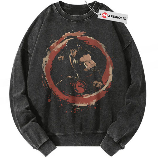 Liu Kang Sweatshirt, Mortal Kombat Sweatshirt, Game Sweatshirt, Vintage Sweatshirt