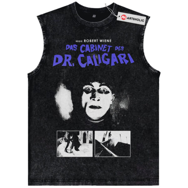 The Cabinet of Dr. Caligari Tank Top, Halloween Tank Top, Horror Movie Tank Top, Vintage Tank Top