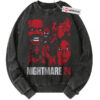 Nightmare 24 Sweatshirt, Halloween Sweatshirt, Horror Movie Sweatshirt, Vintage Sweatshirt