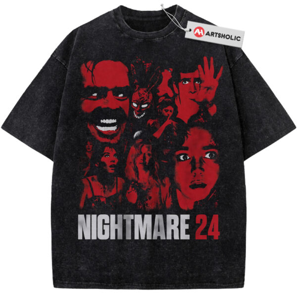 Nightmare 24 Shirt, Halloween Shirt, Horror Movie Shirt, Vintage T-Shirt