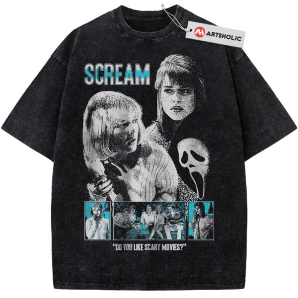 Scream Shirt, Halloween Shirt, Horror Movie Shirt, Vintage T-Shirt