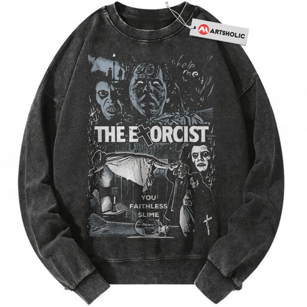 The Exorcist Sweatshirt, Halloween Sweatshirt, Horror Movie Sweatshirt, Vintage Sweatshirt