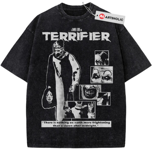 Terrifier Shirt, Halloween Shirt, Horror Movie Shirt, Vintage T-Shirt