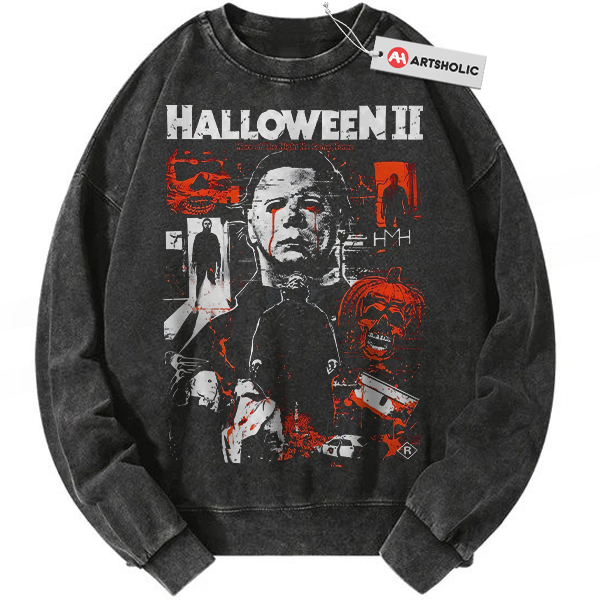 Michael Myers Sweatshirt, Halloween Sweatshirt, Horror Movie Sweatshirt, Vintage Sweatshirt