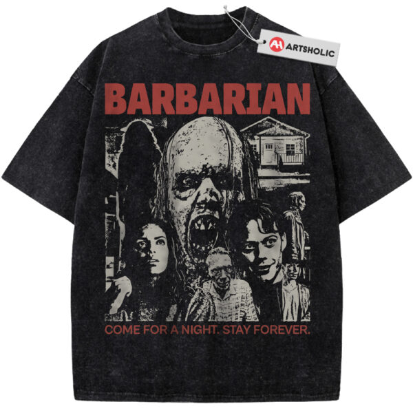 Barbarian Shirt, Halloween Shirt, Horror Movie Shirt, Vintage T-Shirt