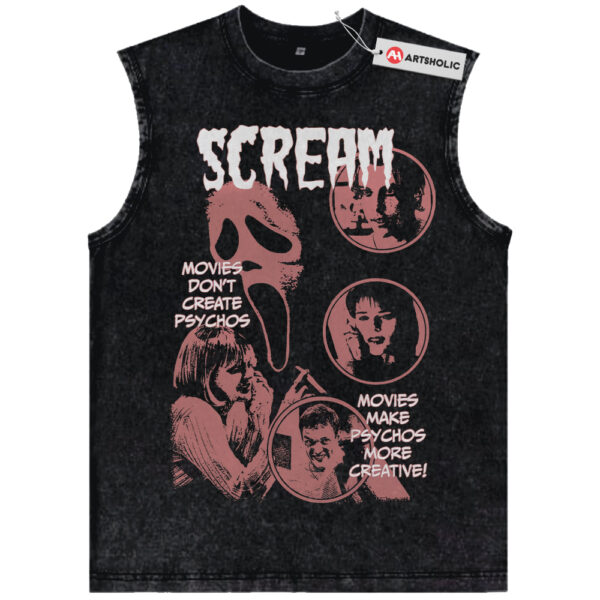 Scream Tank Top, Halloween Tank Top, Horror Movie Tank Top, Vintage Tank Top