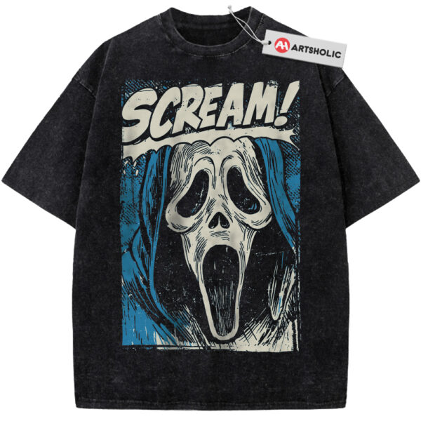Ghostface Shirt, Scream Shirt, Halloween Shirt, Horror Shirt, Vintage T-Shirt
