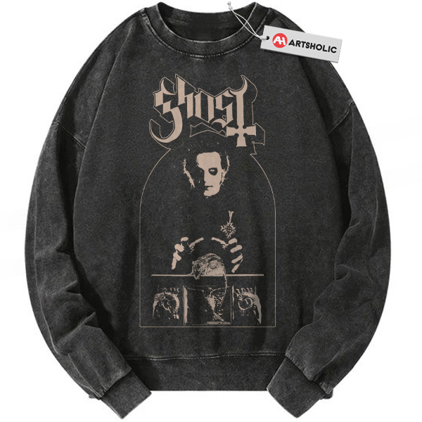 Ghost Sweatshirt, Halloween Sweatshirt, Horror Sweatshirt, Vintage Sweatshirt