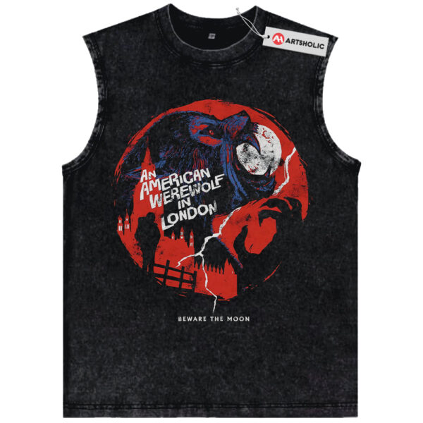 An American Werewolf in London Tank Top, Halloween Tank Top, Horror Tank Top, Vintage Tank Top