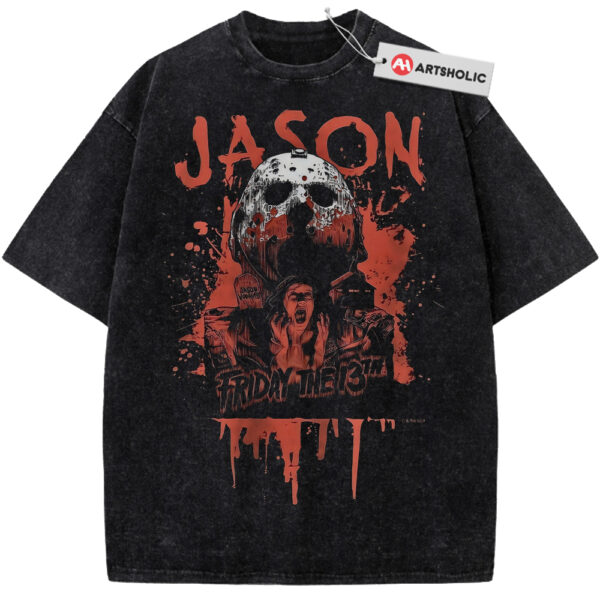 Jason Voorhees Shirt, Friday the 13th Shirt, Halloween Shirt, Horror Shirt, Vintage T-Shirt