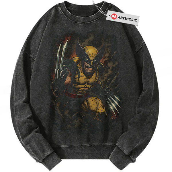 Wolverine Sweatshirt, X-Men Sweatshirt, Marvel Comics Sweatshirt, Vintage Sweatshirt