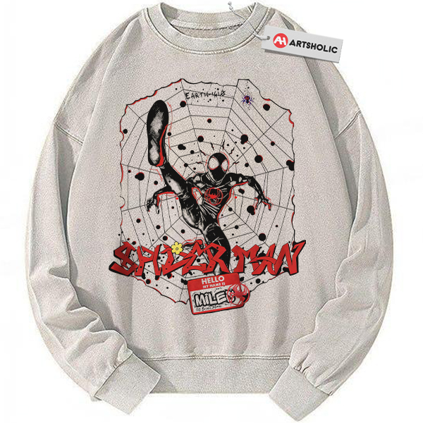 Miles Morales Sweatshirt, Spider Man Sweatshirt, Marvel Comics Sweatshirt, Vintage Sweatshirt