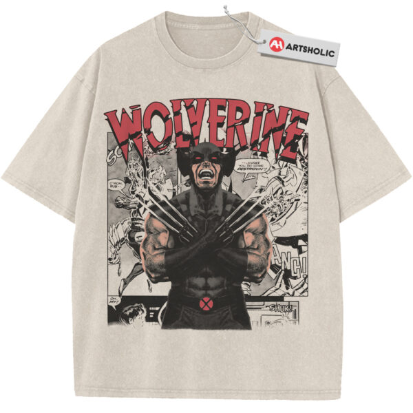 Wolverine Shirt, Marvel Comics Shirt, Vintage T-Shirt