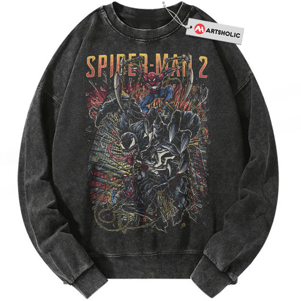 Spider Man Sweatshirt, Venom Sweatshirt, Marvel Comics Sweatshirt, Vintage Sweatshirt