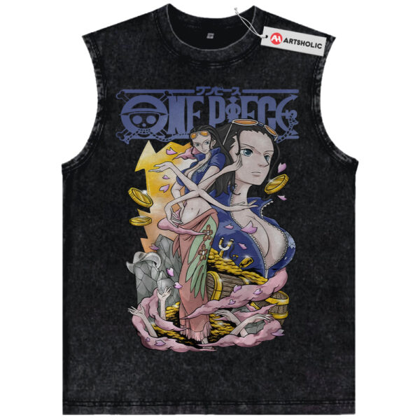 Nico Robin Tank Top, One Piece Tank Top, Anime Tank Top, Vintage Tank Top