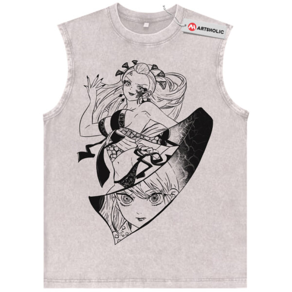 Daki Tank Top, Demon Slayer Tank Top, Anime Tank Top, Vintage Tank Top