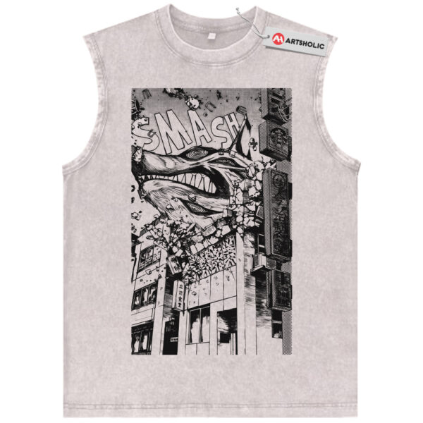 Aki Hayakawa Tank Top, Chainsaw Man Tank Top, Anime Tank Top, Vintage Tank Top