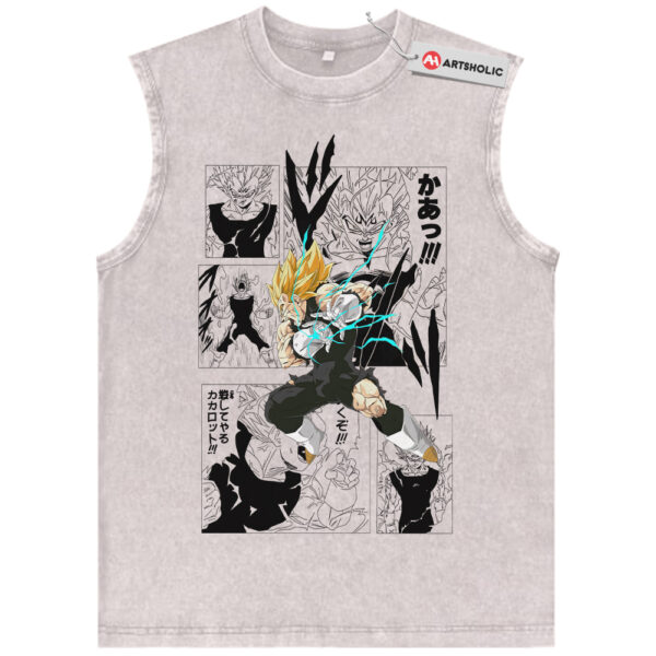 Vegeta Tank Top, Dragon Ball Tank Top, DBZ Tank Top, Anime Tank Top, Vintage Tank Top