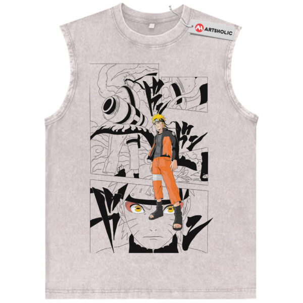 Naruto Uzumaki Tank Top, Naruto: Shippuden Tank Top, Anime Tank Top, Vintage Tank Top