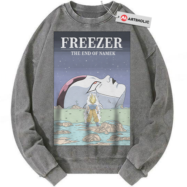 Son Goku Sweatshirt, Frieza Sweatshirt, Dragon Ball Sweatshirt, Anime Sweatshirt, Vintage Sweatshirt