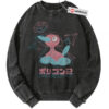 Porygon Sweatshirt, Pokemon Sweatshirt, Anime Sweatshirt, Vintage Sweatshirt