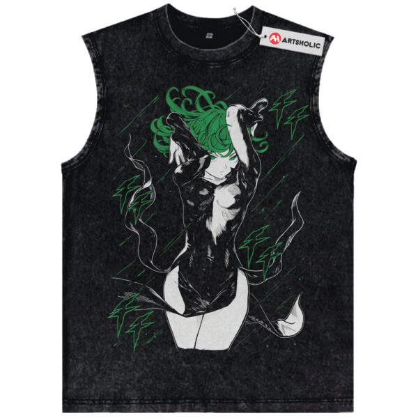 Tatsumaki Tank Top, One Punch Man Tank Top, Anime Tank Top, Vintage Tank Top