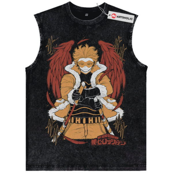Hawks Tank Top, Keigo Takami Tank Top, MHA Tank Top, Anime Tank Top, Vintage Tank Top