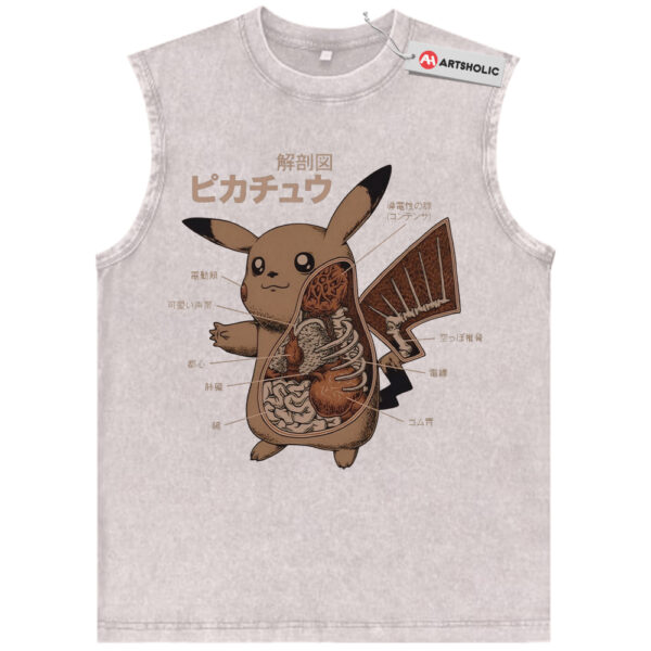 Pikachu Tank Top, Pokemon Tank Top, PKM Tank Top, Anime Tank Top, Vintage Tank Top