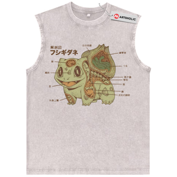 Bulbasaur Tank Top, Pokemon Tank Top, PKM Tank Top, Anime Tank Top, Vintage Tank Top